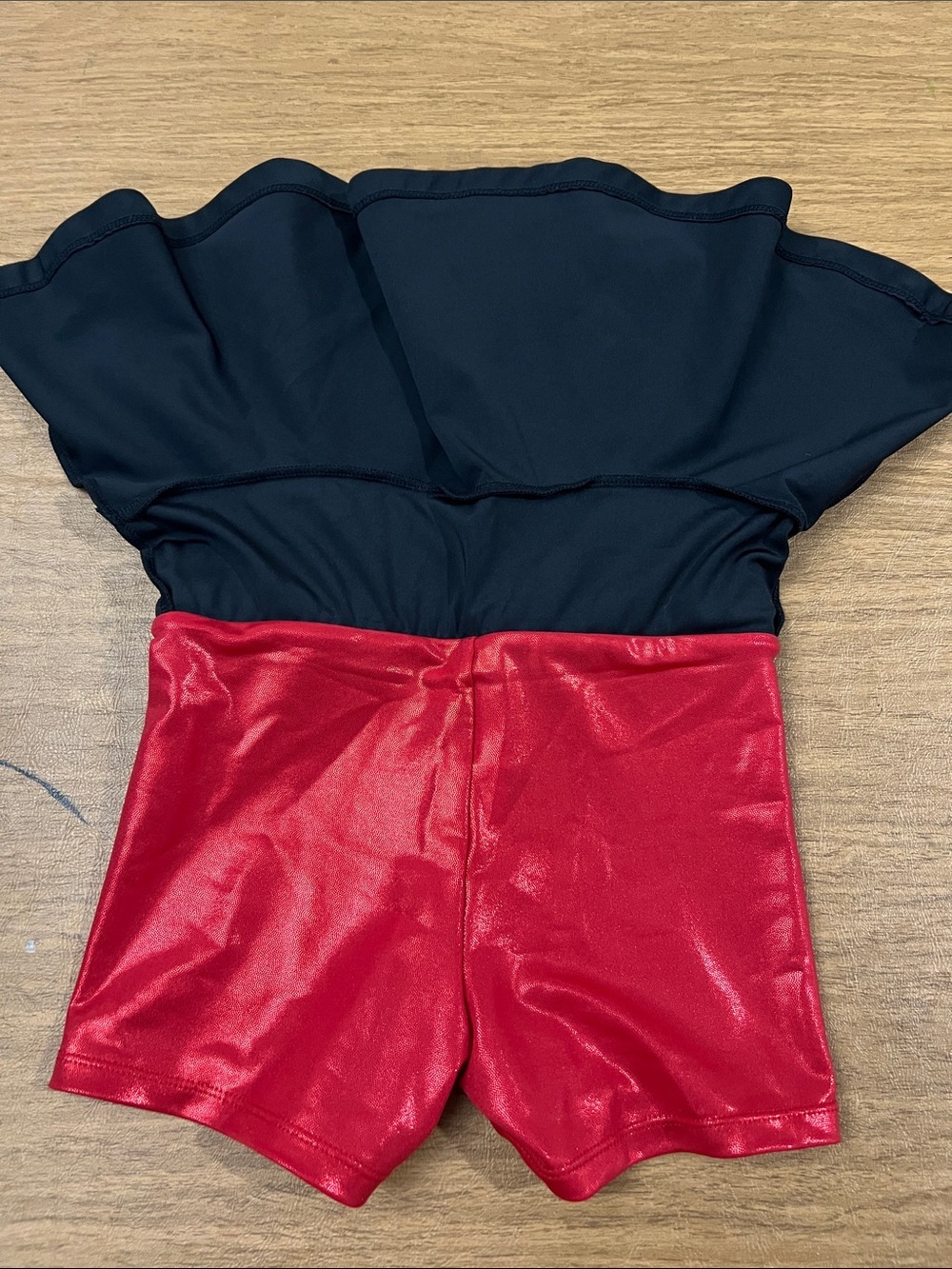 Glitter Starz cheer skirt black/red size JXS - Picture 6 of 8